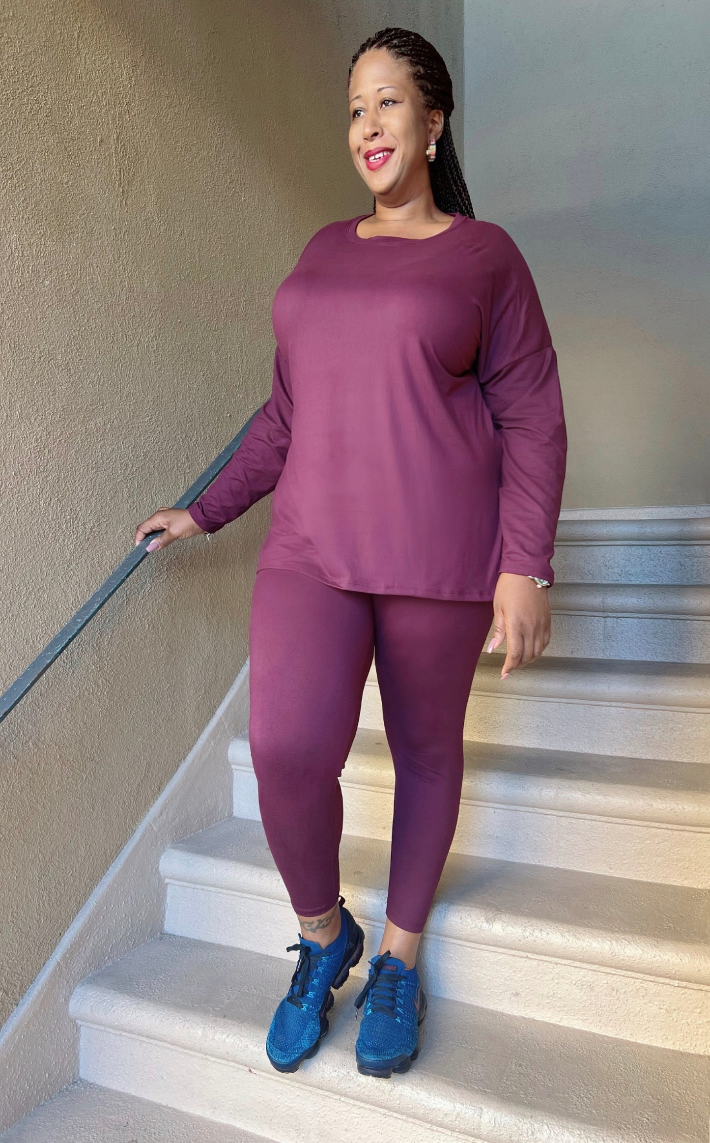 Leisure & Lounge Long Sleeve Pant Set PLUS SIZES AVAILABLE